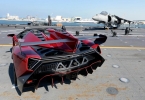 lamborghini veneno roadster lansare portavion_1