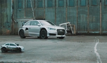 Duel Audi quattro - RC