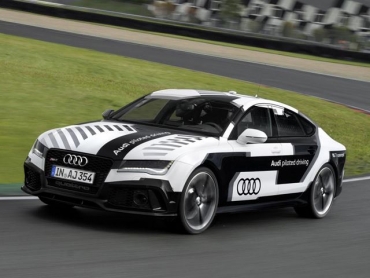Audi RS7 autonom, testat cu succes