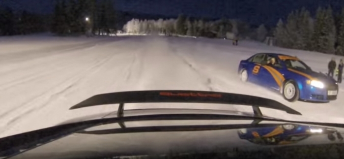 Cu supercar-ul pe pârtie