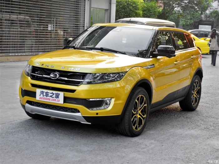 Chinezii au comis-o din nou: copie după Range Rover Evoque 