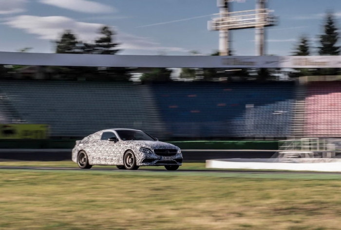 Încă un teaser cu noul C63 AMG Coupe