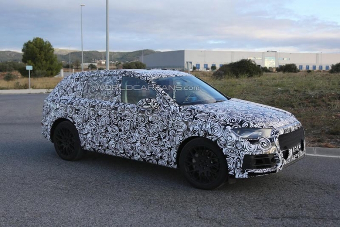 Noul Q7, spionat