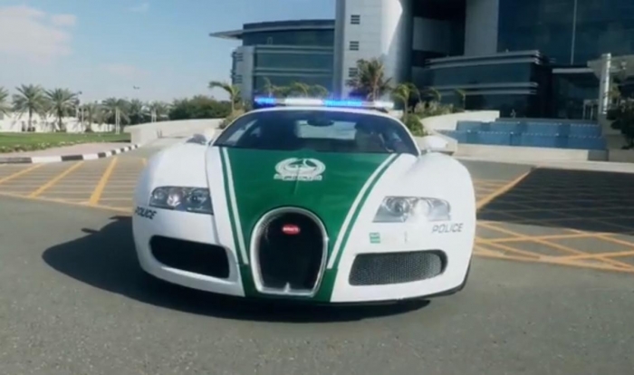 Bugatti Veyron, cea mai nouă maşină de poliţie în Dubai