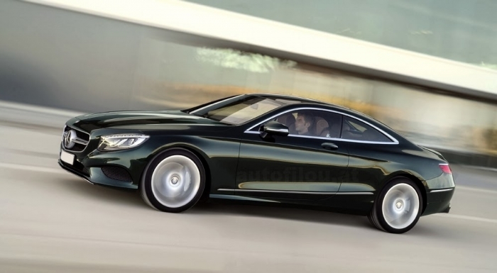 S-Class Coupe, prima fotografie