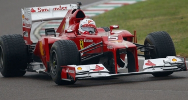 Sebastian Vettel a efectuat primul test la Ferrari