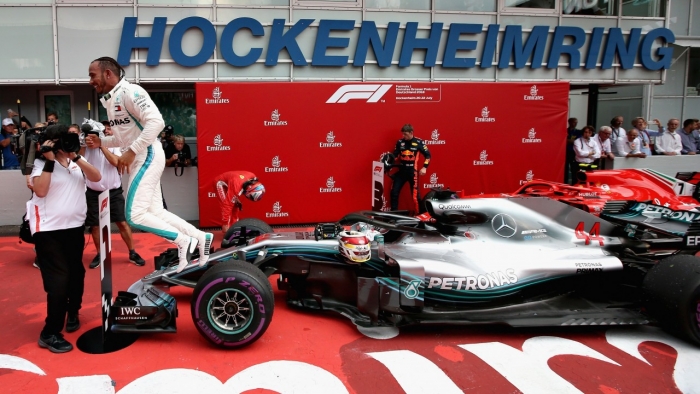 Seceta de victorie a lui Vettel în Germania continuă din cauza... ploii