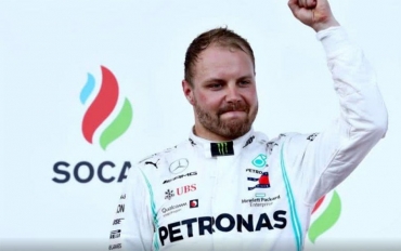 Mercedes înregistrează în Azerbaidjan a patra dublă consecutivă, cu Bottas în prim-plan
