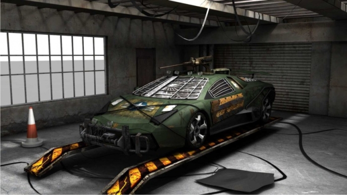 `Road Of The Dead` un film cu zombi și Lamborghini