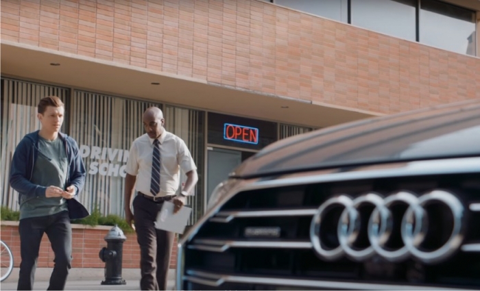 Audi A8 și Spider-Man fac echipă bună în teaserul noului film - Homecoming