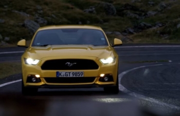 Ford Mustang a fost testat și pe Transfagarasan, România