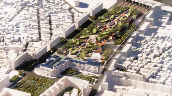 Gara de Nord va fi transformată în nod intermodal printr-un proiect de regenerare urbană