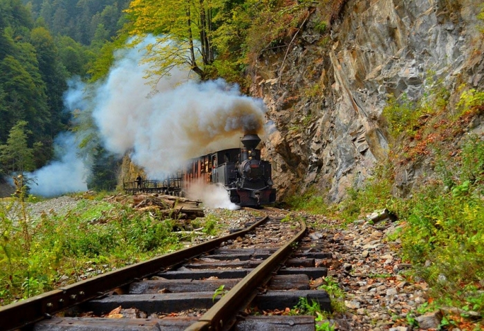 Trenuri celebre: Mocanița