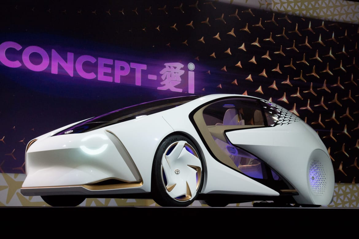 Toyota Concept-i prezentată la CES 2017, Las Vegas
