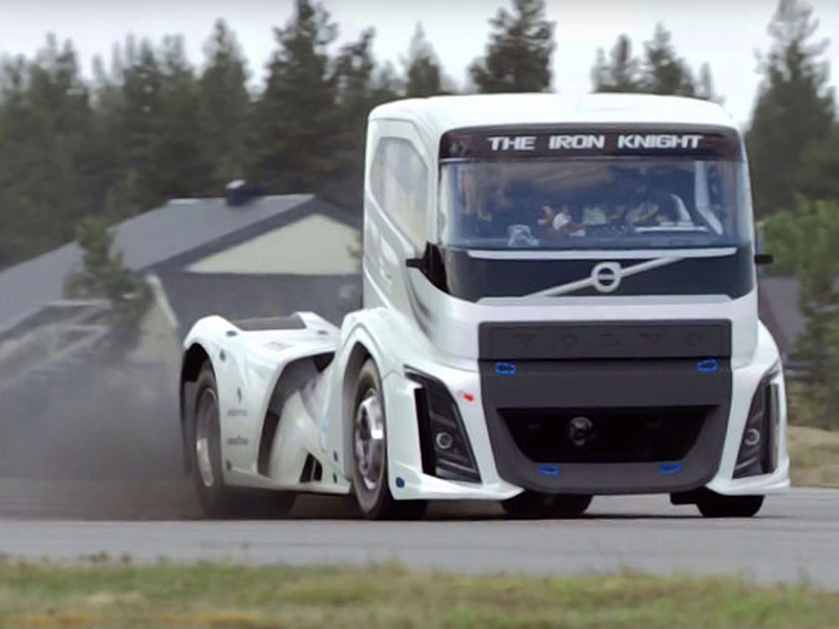 Volvo 'Iron Knight' este cel mai rapid camion