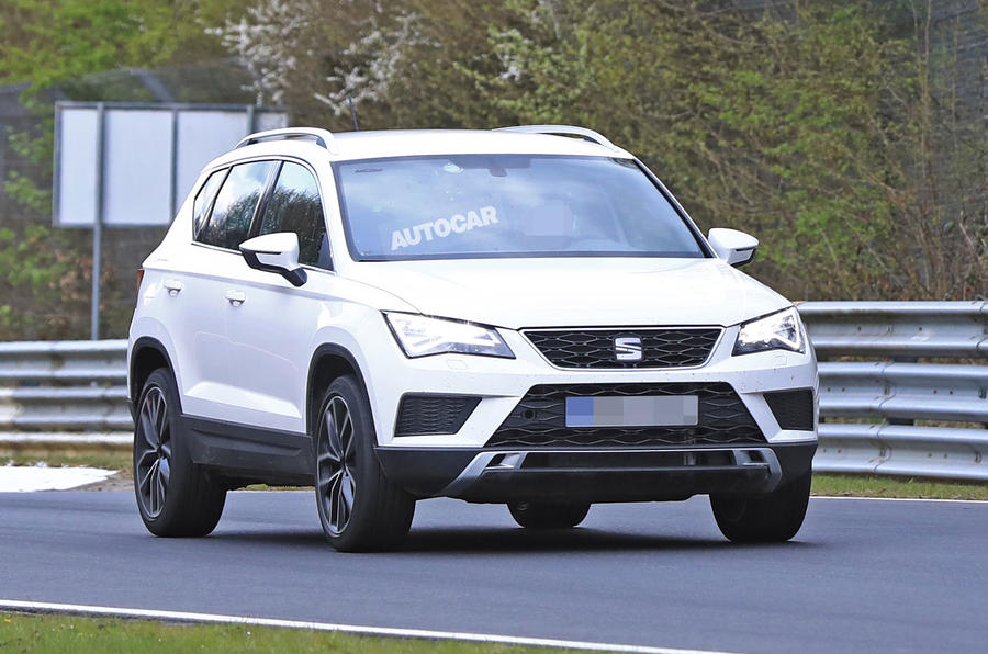 Seat Ateca Cupra surprins în teste la Nurburgring