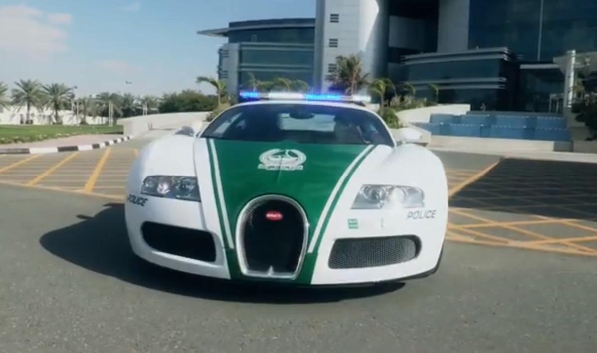 Bugatti Veyron, cea mai nouă maşină de poliţie în Dubai