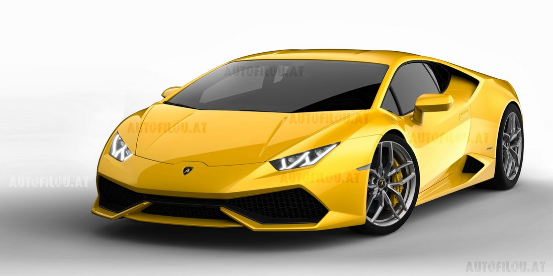 Prima imagine cu noul Lamborghini Huracan
