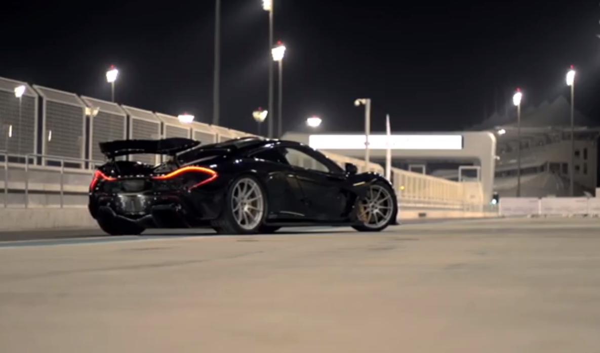 Chris Harris, test cu McLaren P1