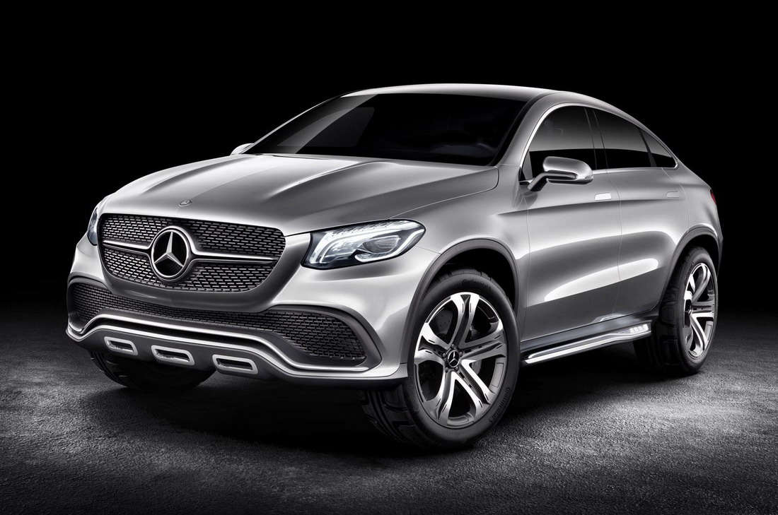 Mercedes Concept Coupe SUV, rival pentru BMW X6