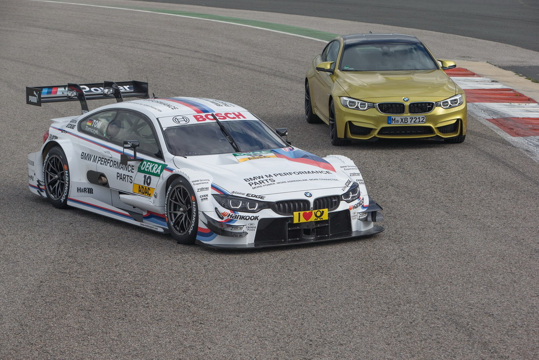 Noul BMW M4, pregătit pentru DTM 