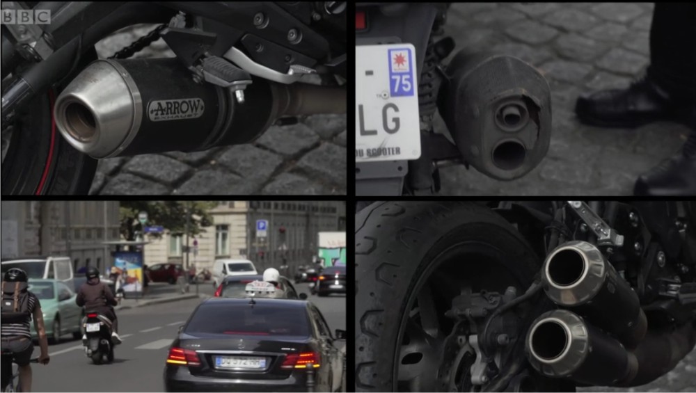 Poliția din Paris ia măsuri împotriva zgomotului provocat de vehicule