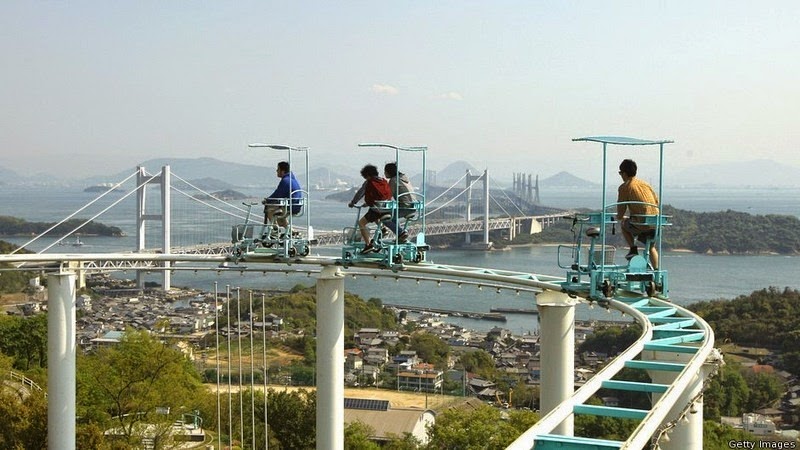 SkyCycle, un Roller Coaster cu pedale